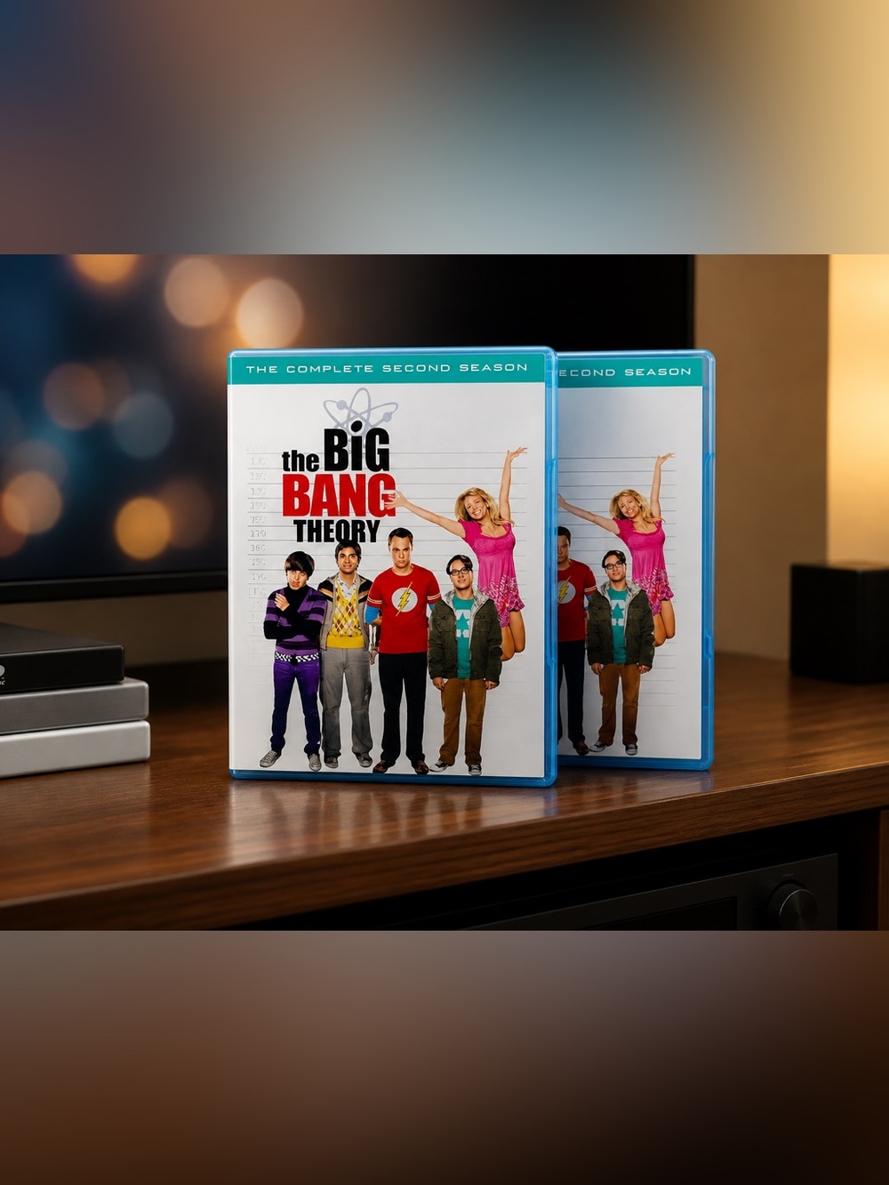 The Big Bang theory season 2 dvd set